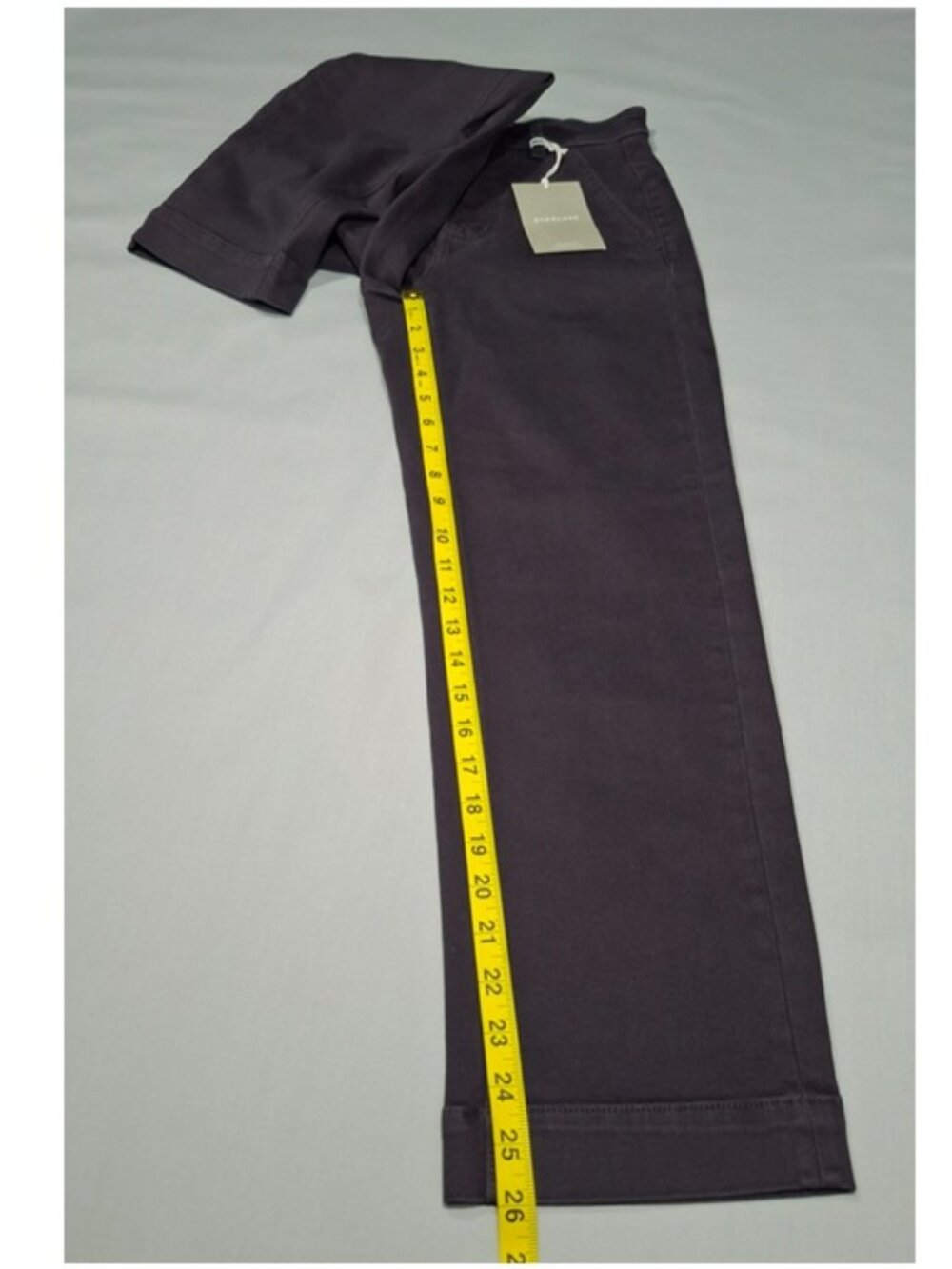 Everlane Straight Leg Crop Pants Short NWT Size 00 - Picture 7 of 9